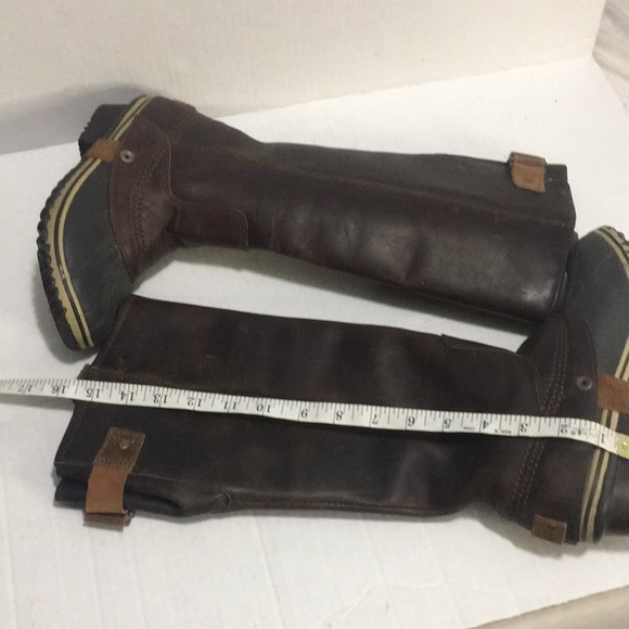 Sorel Slim Pack Riding Tall Boots - Brown, Size 6 - Picture 11 of 15